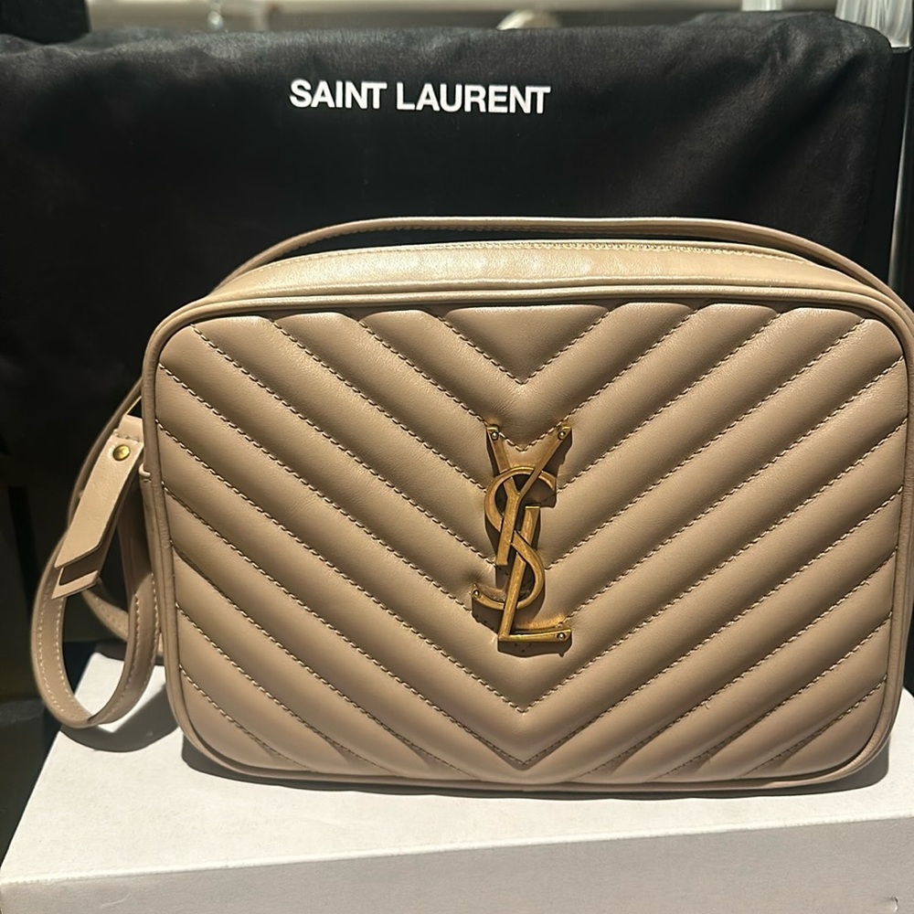 Brand new Lou Medium Camera crossbody Yves Saint Laurent bag.